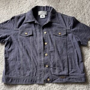 Women's Denim Short Sleeve Jacket